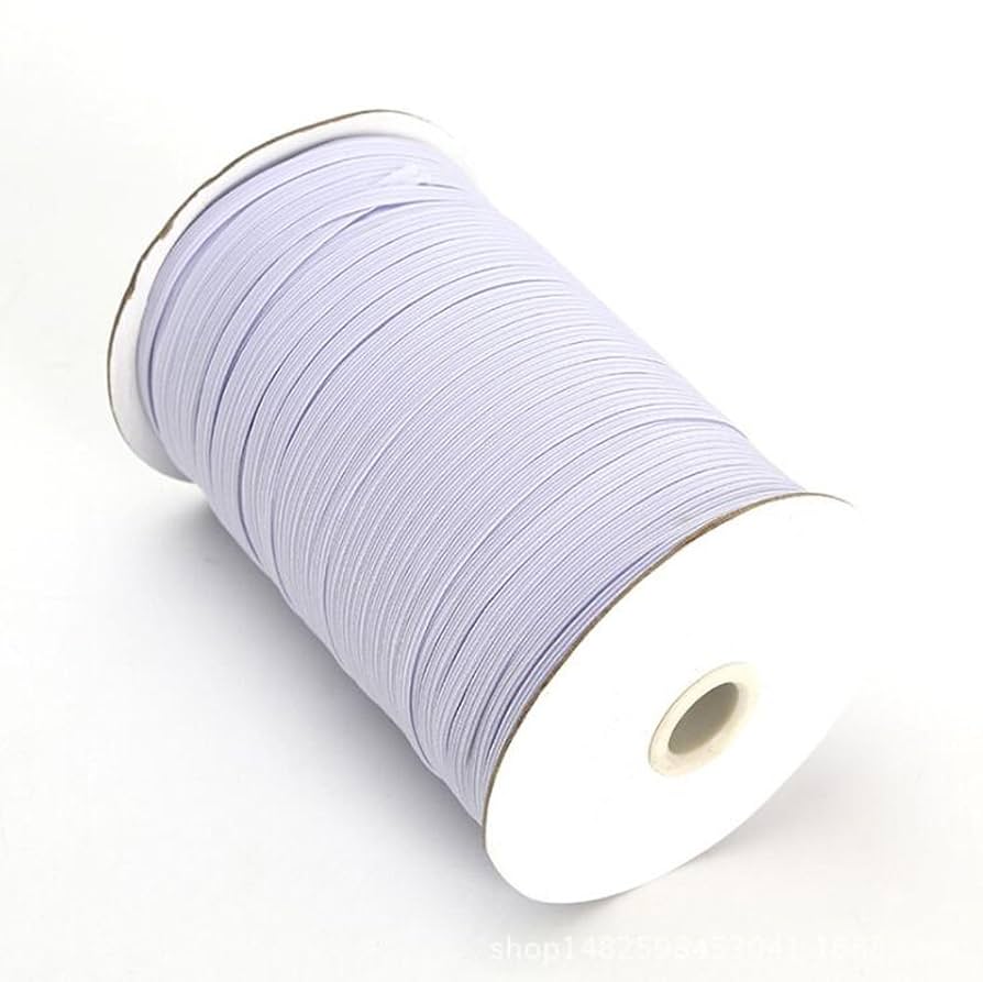 Amazon.com: Braided Elastic 144 Yards - White (3/8'' Wide